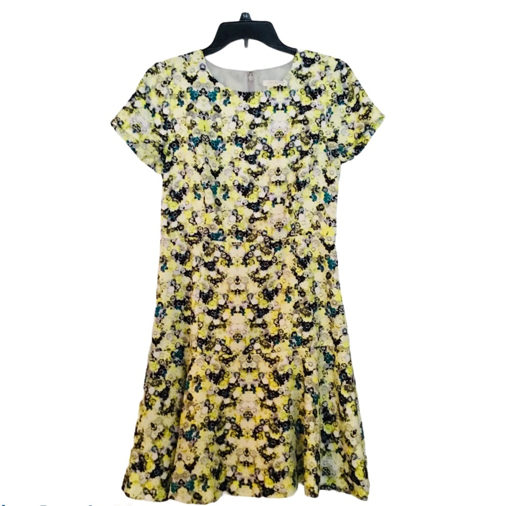 J Crew Citrus Clover Dress Size 6 #149